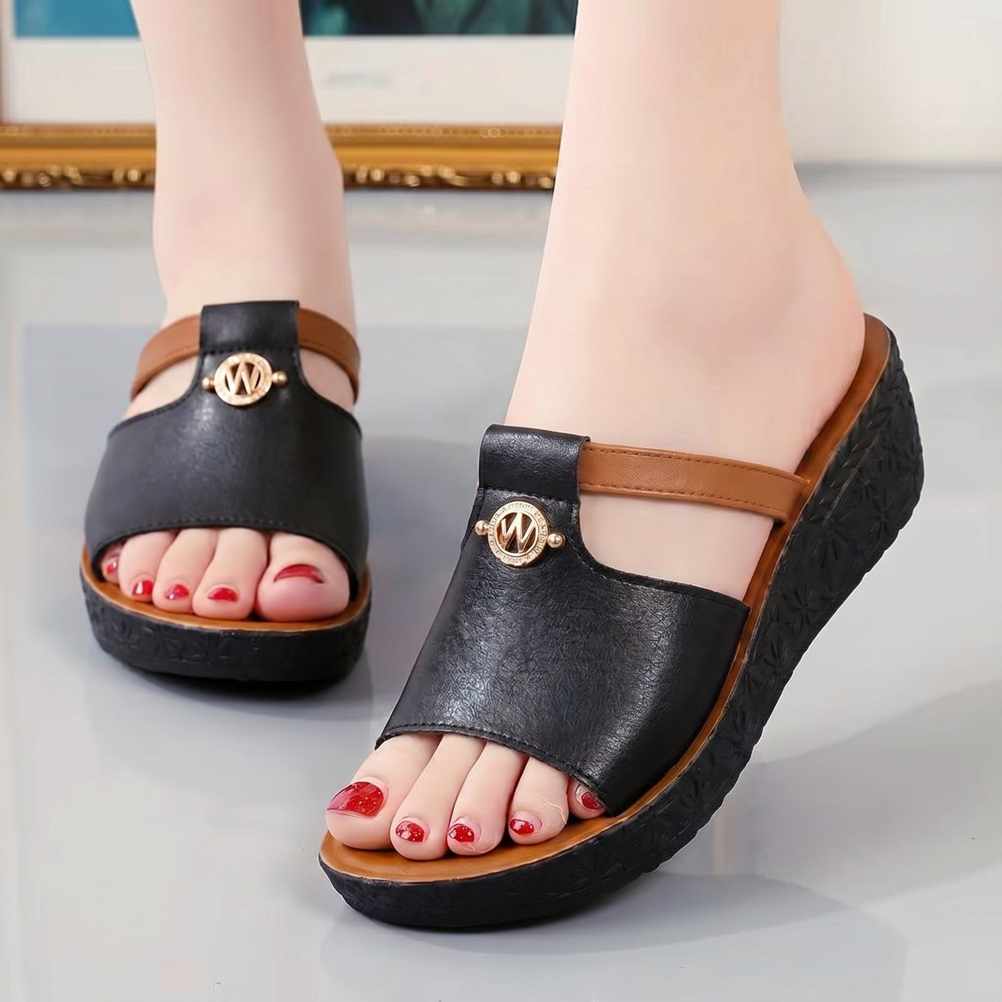 Velouria Sandales confort